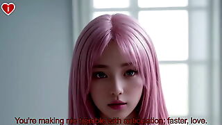 [ONLY NAKED] Pink Hair Waifu Non-existence Her HUGE ASS To Be Pounded POV - Brimming Hyper-Realistic Hentai Joi, With Railway carriage Sounds, AI [PROMO VIDEO]